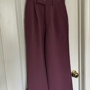Zara rose pink high waist trousers